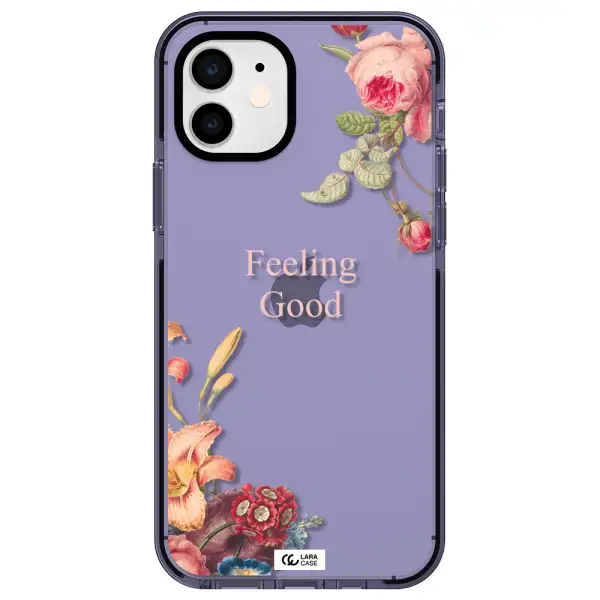 a close-up of flowers Apple iPhone 12 impact Lilac Case