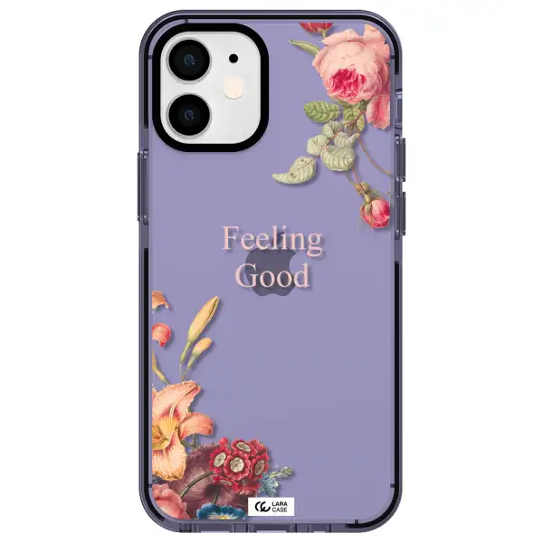 a close-up of flowers Apple iPhone 12 mini impact Lilac Case