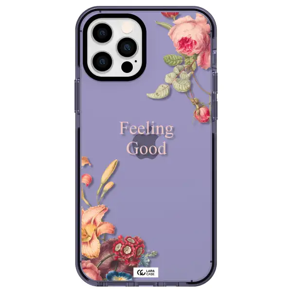 a close-up of flowers Apple iPhone 12 pro impact Lilac Case