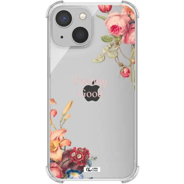 a close-up of flowers Apple iPhone 13 Clear PC Case
