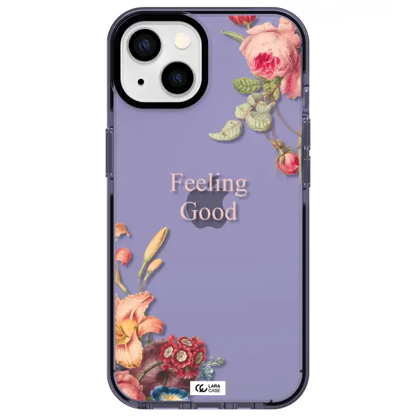 a close-up of flowers Apple iPhone 13 impact Lilac Case
