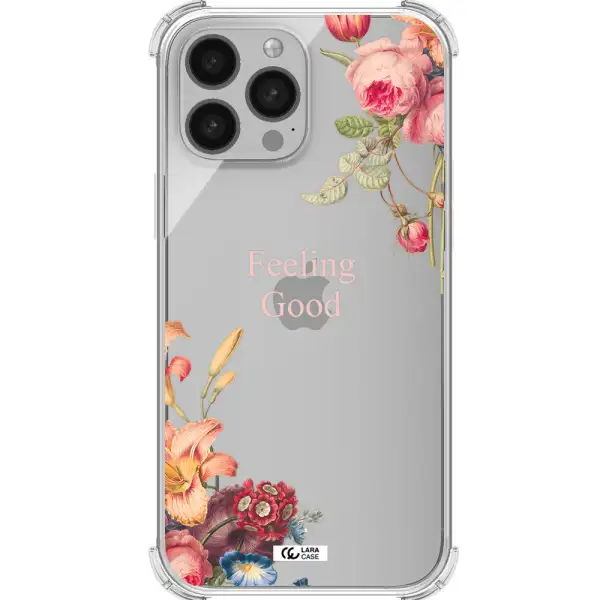 a close-up of flowers Apple iPhone 13 Pro Clear PC Case