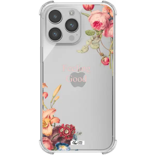 a close-up of flowers Apple iPhone 14 pro max Clear PC Case