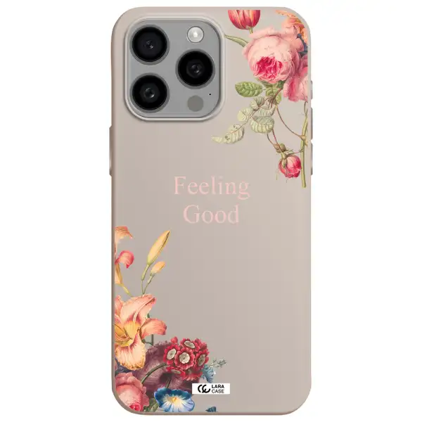a close-up of flowers Apple Iphone 15 Pro max Silicone Stone Case