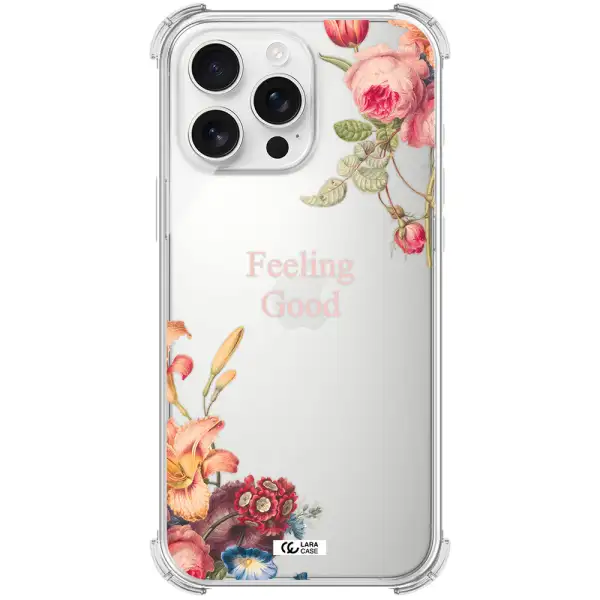 A Close-Up Of Flowers Apple Iphone 16 Pro Max Clear Pc Case