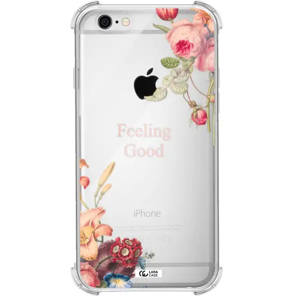 a close-up of flowers Apple iPhone 6 Clear PC Case