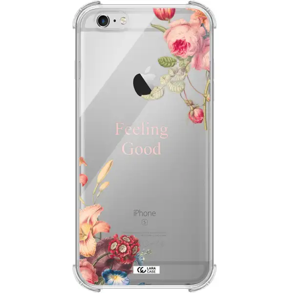 a close-up of flowers Apple iPhone 6 plus Clear PC Case