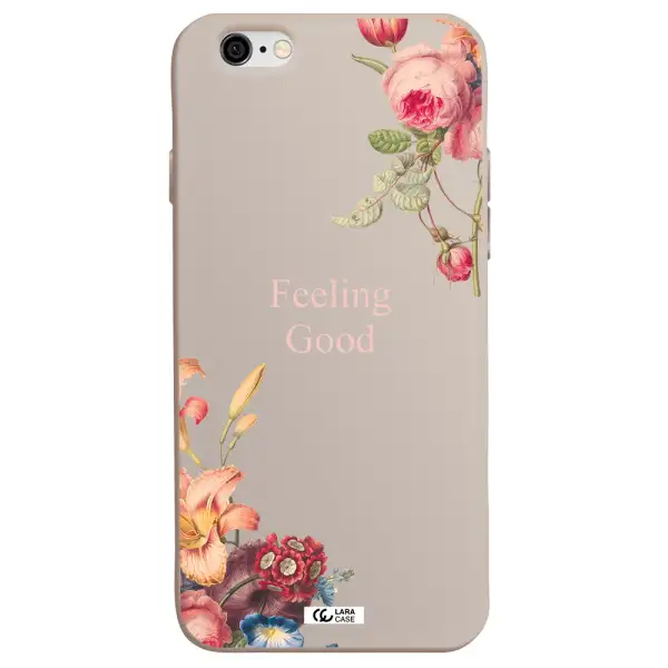 a close-up of flowers Apple iPhone 6 Silicone Stone Case