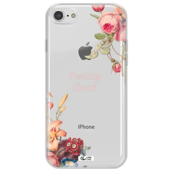a close-up of flowers Apple iPhone 7 Clear TPU Case