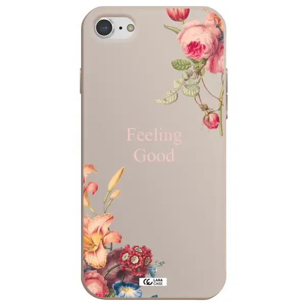 a close-up of flowers Apple iPhone 8 Silicone Stone Case