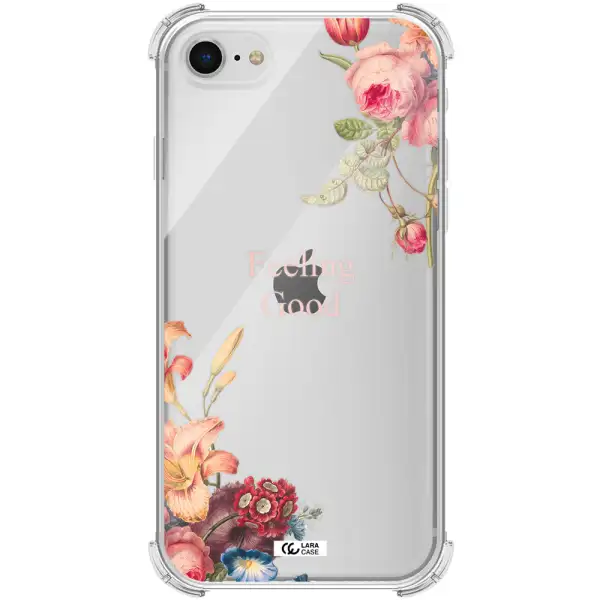 a close-up of flowers Apple iPhone se 2020 Clear PC Case