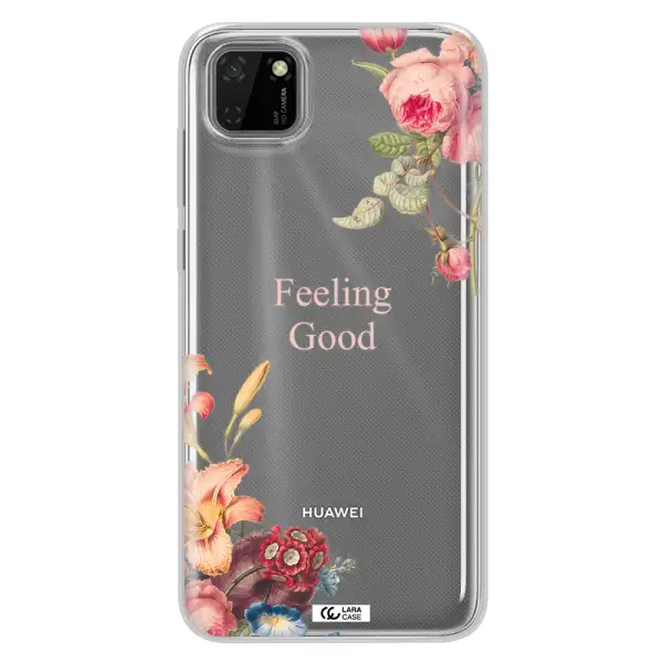 a close-up of flowers Huawei Honor 9S Clear TPU Case