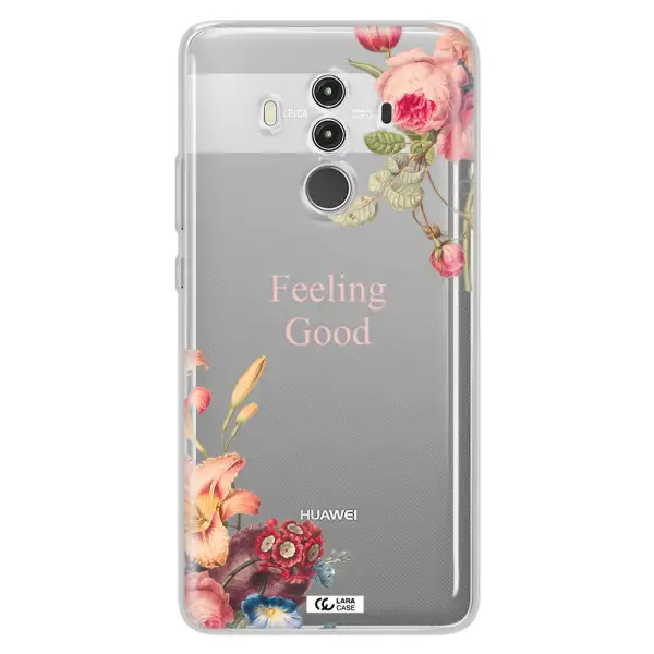 a close-up of flowers Huawei Mate 10 Clear TPU Case