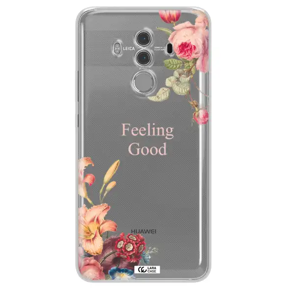 a close-up of flowers Huawei Mate 10 Pro Clear TPU Case