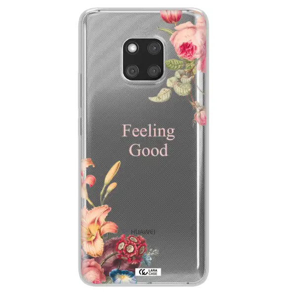 a close-up of flowers Huawei Mate 20 Pro Clear TPU Case