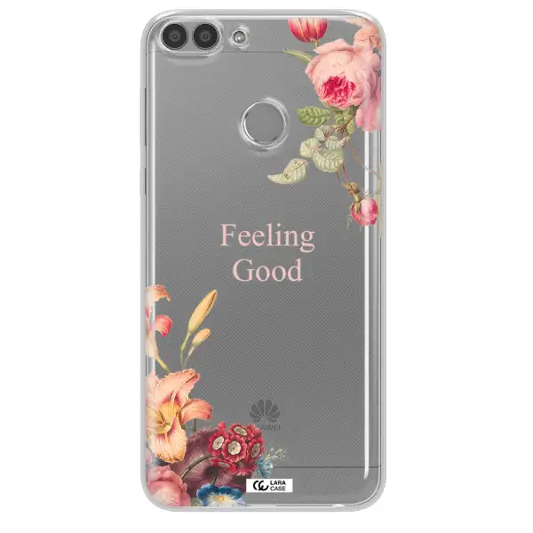 a close-up of flowers Huawei P Smart Clear TPU Case