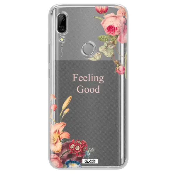 a close-up of flowers Huawei P Smart Z Clear TPU Case