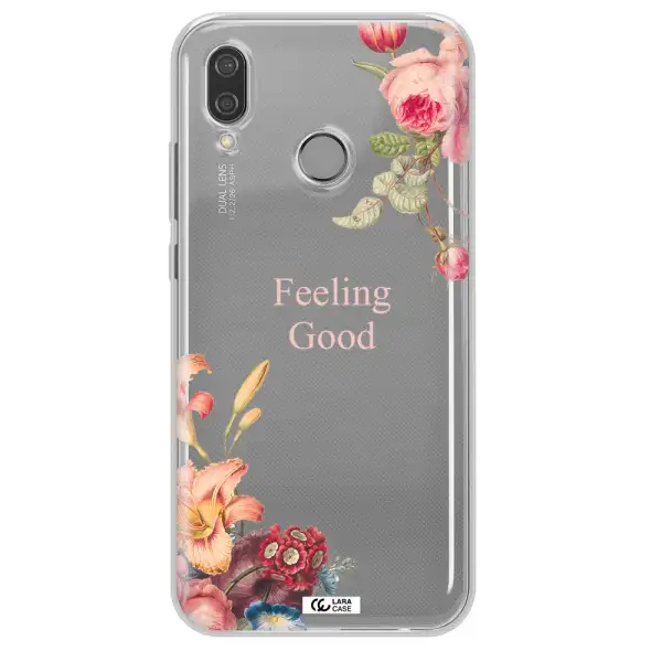 a close-up of flowers Huawei P20 Lite Clear TPU Case