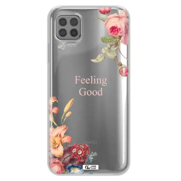 a close-up of flowers Huawei P40 Lite Clear TPU Case