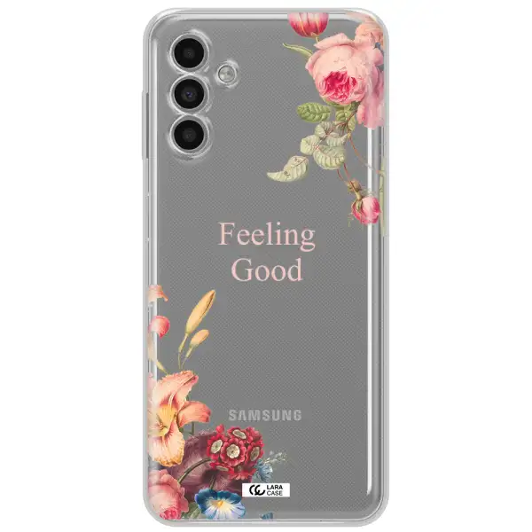 A Close-Up Of Flowers Samsung A13 5G Clear Tpu Case