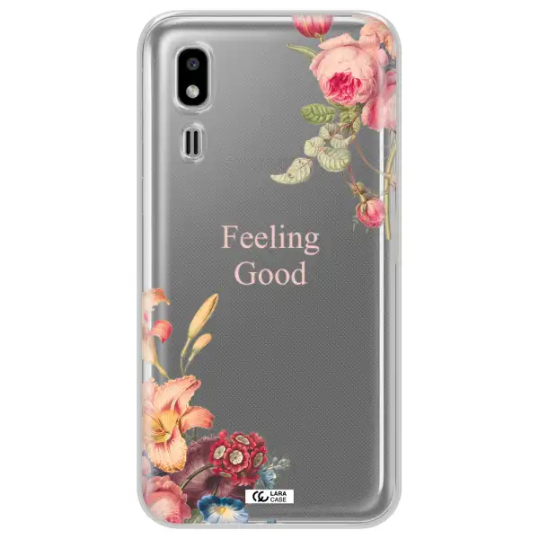 a close-up of flowers Samsung A2 Core Clear TPU Case