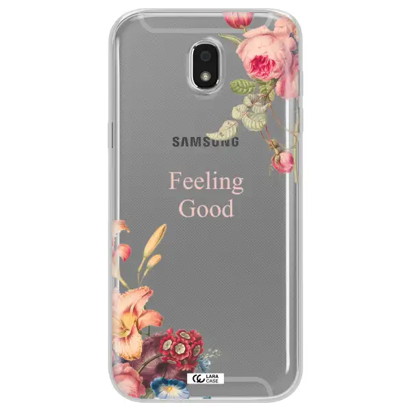 a close-up of flowers Samsung J5 2017 Clear TPU Case