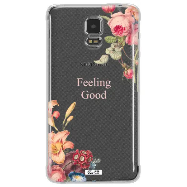 a close-up of flowers Samsung Note 4 Clear TPU Case