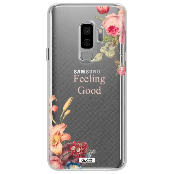 a close-up of flowers Samsung S9 Plus Clear TPU Case