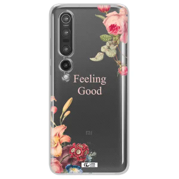 a close-up of flowers Xiaomi Mi 10 Pro Clear TPU Case