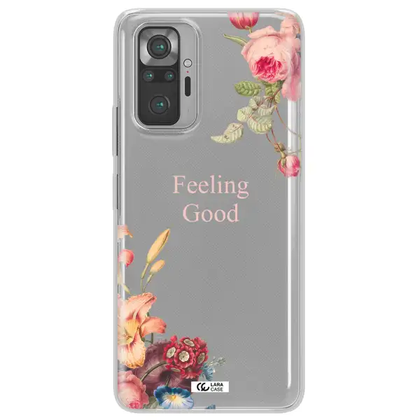 a close-up of flowers Xiaomi Note 10 Pro Clear TPU Case
