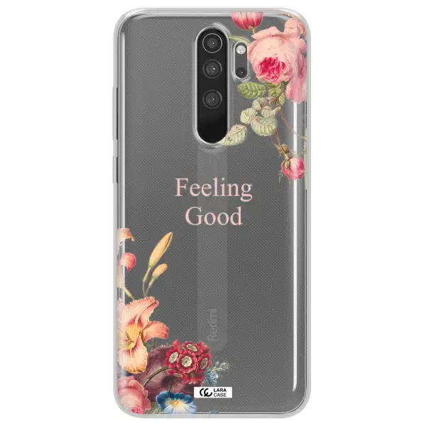 a close-up of flowers Xiaomi Note 8 Pro Clear TPU Case