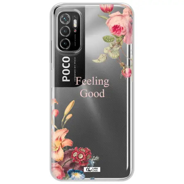 A Close-Up Of Flowers Xiaomi Poco M4 Pro 5G Clear Tpu Case