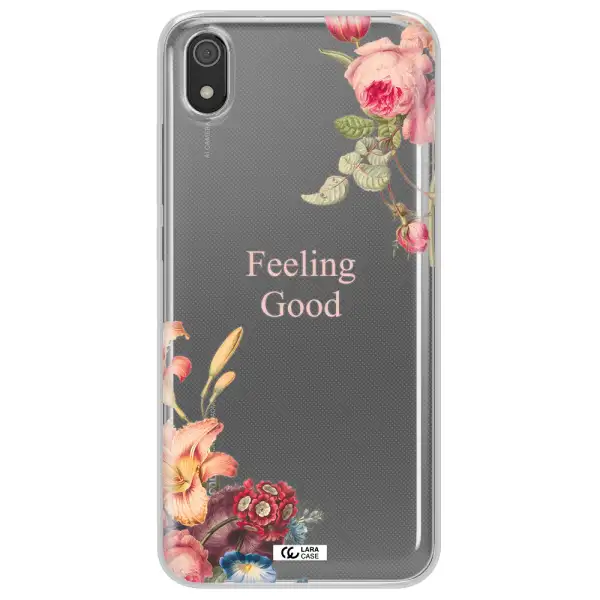 a close-up of flowers Xiaomi Redmi 7A Clear TPU Case