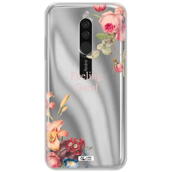 A Close-Up Of Flowers Xiaomi Redmi 8 Clear Tpu Case