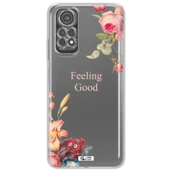 A Close-Up Of Flowers Xiaomi Redmi Note 11S Clear Tpu Case