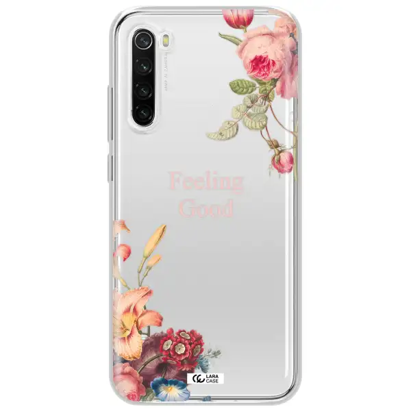A Close-Up Of Flowers Xiaomi Redmi Note 8T Clear Tpu Case
