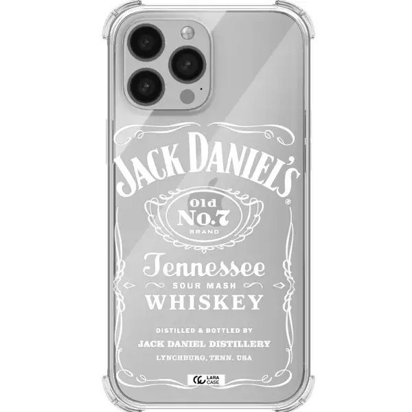 a white background with black dots Apple iPhone 13 Pro Max Clear PC Case