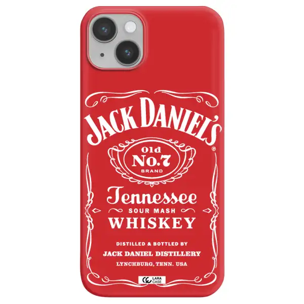 a white background with black dots Apple iPhone 14 plus Silicone Imperial Red Case