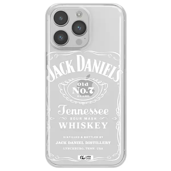 a white background with black dots Apple iPhone 14 pro Clear TPU Case