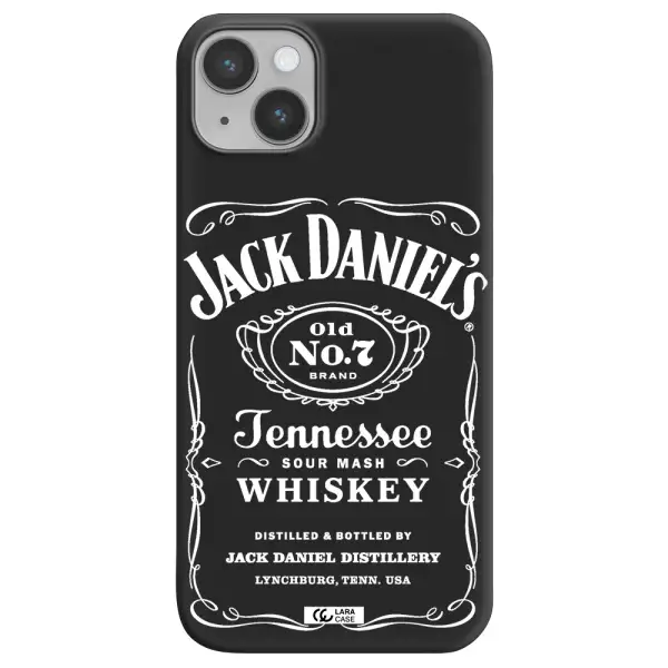 a white background with black dots Apple iPhone 14 Silicone black Case