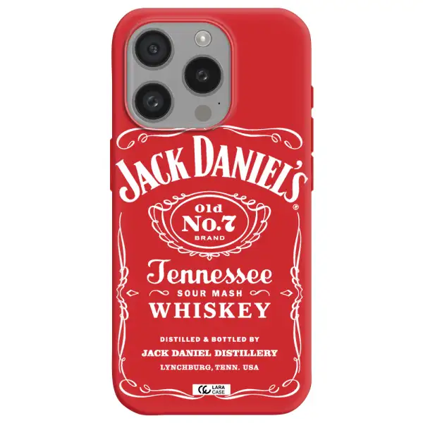 A White Background With Black Dots Apple Iphone 15 Pro Silicone Imperial Red Case