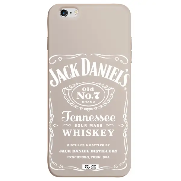 a white background with black dots Apple iPhone 6 s plus Silicone Stone Case