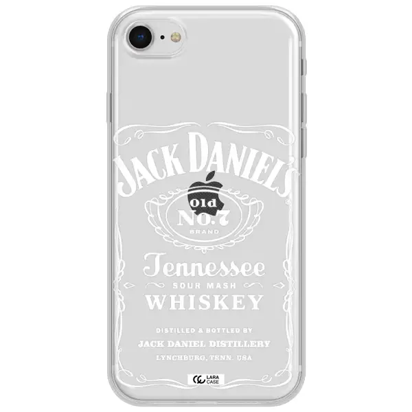 A White Background With Black Dots Apple Iphone Se 2020 Clear Tpu Case