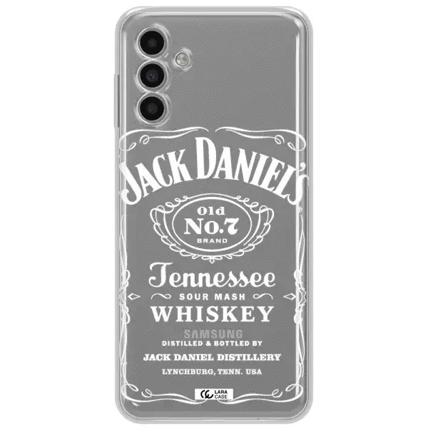 A White Background With Black Dots Samsung A13 5G Clear Tpu Case