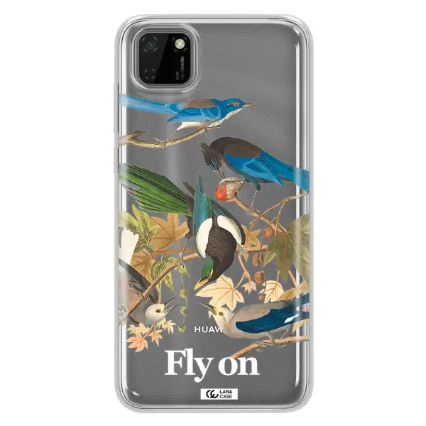 a group of birds on a branch Huawei Honor 9S Clear TPU Case