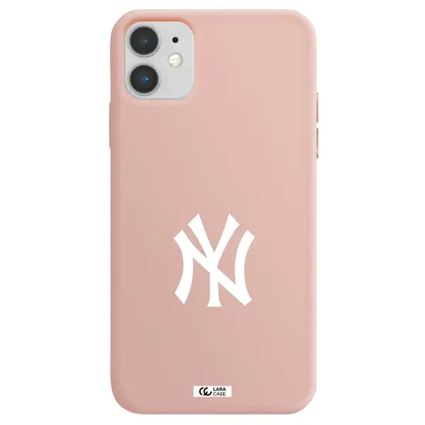 Cute Avocados Apple iPhone 11 Silicone pastel pink Case