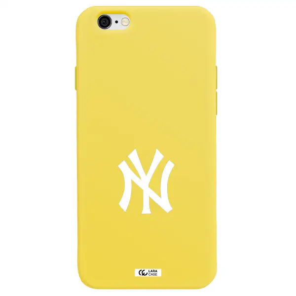 Cute Avocados Apple iPhone 6 Silicone canary yellow Case