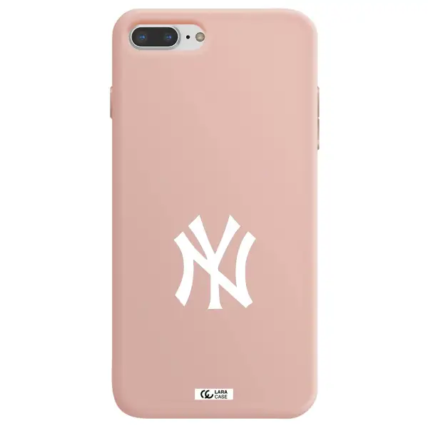 Cute Avocados Apple iPhone 7 plus Silicone pastel pink Case