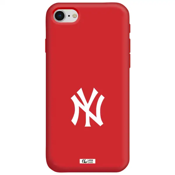 Cute Avocados Apple iPhone se 2020 Silicone Imperial Red Case