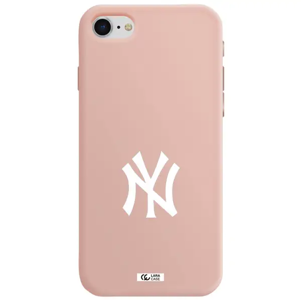 Cute Avocados Apple iPhone se 2020 Silicone pastel pink Case